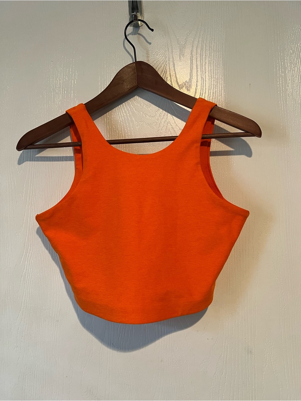 Outdoor Voices  Orange Tank Top Athletic Gym Women Sz Small
